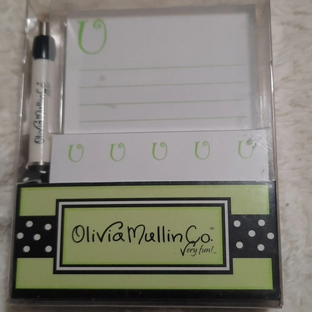 Olivia Mullin Co. Home Office Notepad Set -